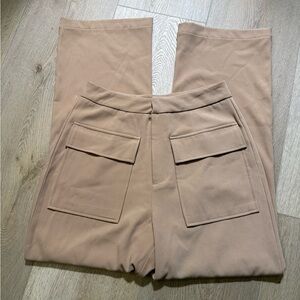 Revolve 4th & Teckless Stylish Tan Women's Trousers